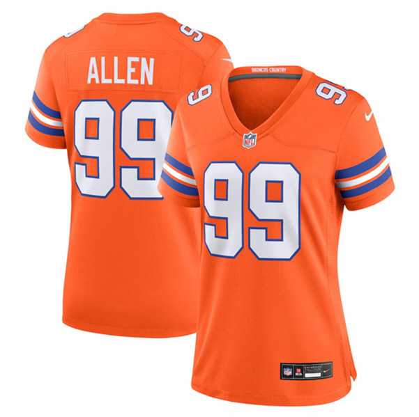 Women's Denver Broncos #99 Zach Allen Orange Mile High Collection 1977 Throwback Stitched Jersey Dzhi,We sell and wholesale Women's Denver Broncos #99 Zach Allen Orange Mile High Collection 1977 Throwback Stitched Jersey Dzhi on line form chian!